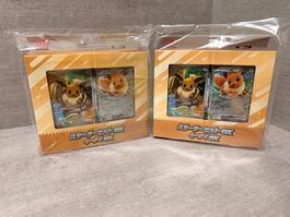 2x MEGA Starter Set Eevee ex Neu & sealed Japanisch
