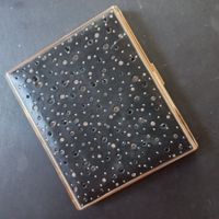 Zigaretten Etui mit Glitzer Steine