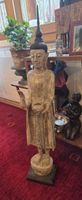 Holz-Buddha Figur (103 cm hoch