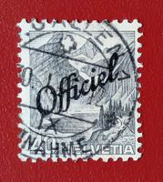 D II BUNDESVERWALTUNG 54 SÄNTIS VOLLSTEMPEL ST GALLEN 1945
