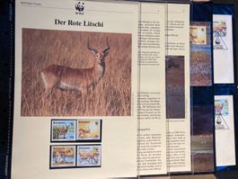Botswana 1988 Satz WWF roter Litschi Kapitel vollständig
