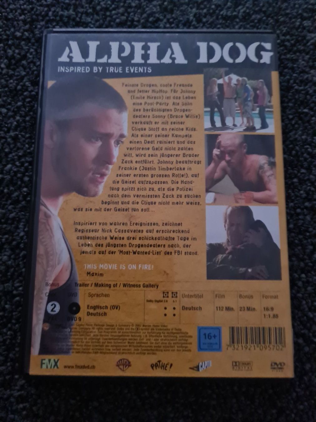 Tutti i DVDs: ALPHA DOG(11608) – Usato da Ruswil venduto da M71 1
