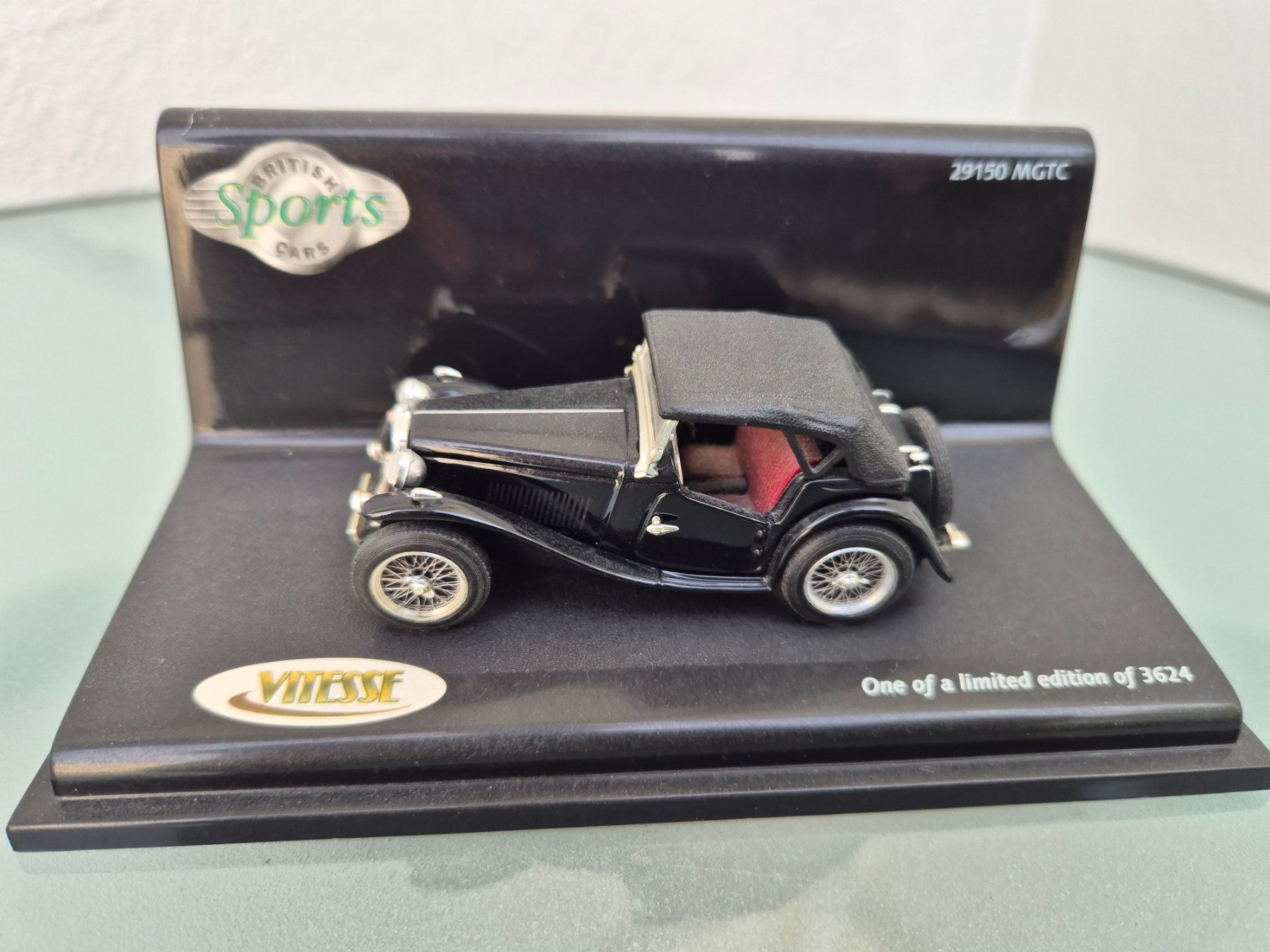 MG Modellini d'auto: MG TC 1:43.Limited – Usato da Oberbuchsiten venduto da laffite54