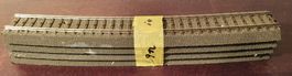 MÄRKLIN: 4 X C-GLEISE GEBOGEN 24912