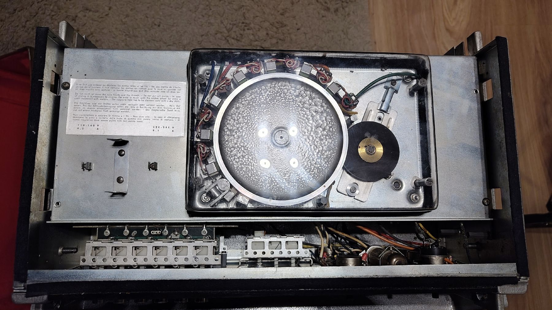 Vintage Musikinstrumente: Binson Echorec Pre Mix and Amplifier – Defekt aus Vilars NE von Filomusic 2