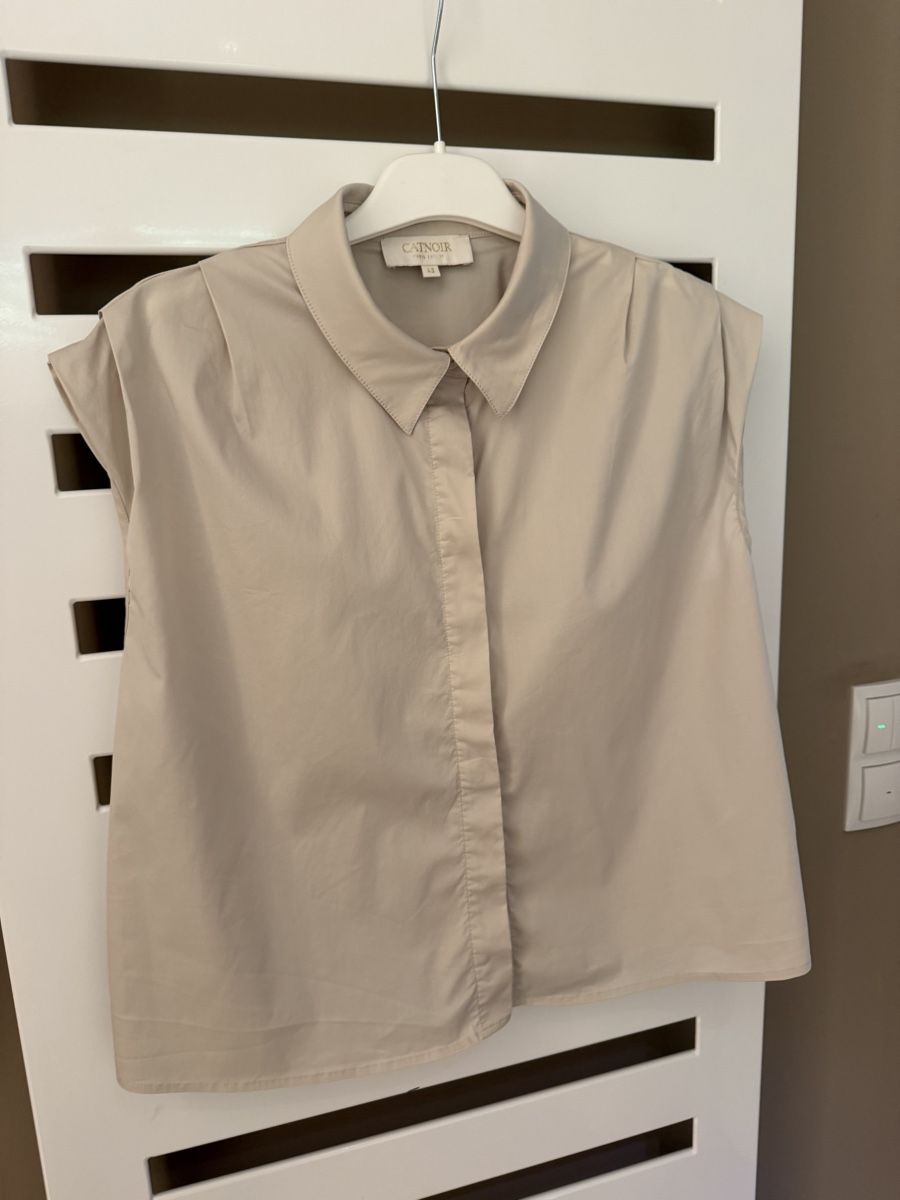 Blusen: Damenbluse kurzarm beige Grösse 40 neu – Neu (gemäss Beschreibung) aus Landquart von gru_wxj8