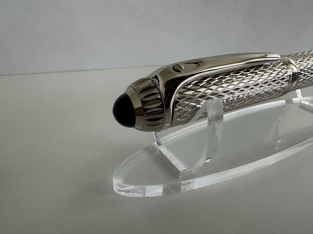 Penna & Evidenziatori: Metall Kugelschreiber, silberfarben  – Nuovo e nell'imballaggio originale da Kloten venduto da digi-Galaxy 8
