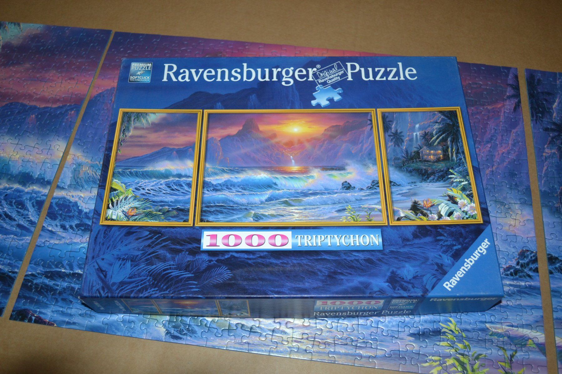 Ravensburger Puzzle: Puzzle 1000 Teile - Strandpanorama – Usato da Kölliken venduto da Knorrli58 1