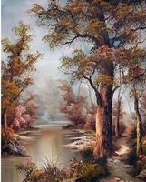 Diamond Painting Herbstwald