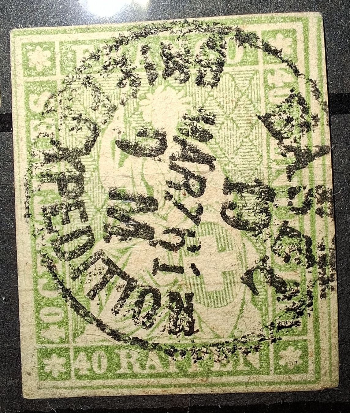 Alle Briefmarken: Lot Strubel G - Druck Periode Kat. 1220.- – Gebraucht aus Balgach von SIMEON27 5
