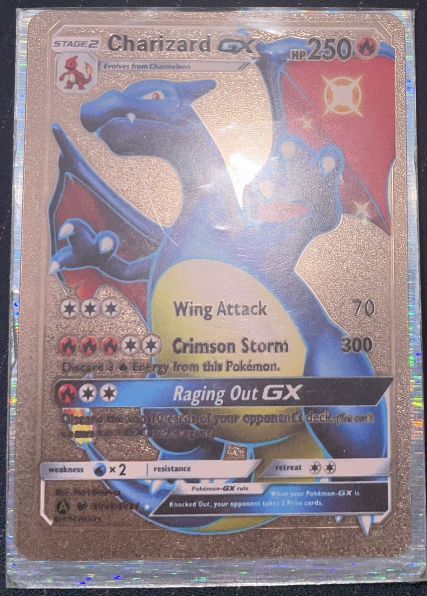 Pokémon Sammelbilder & Trading cards: POKEMON - Charizard Special Custom Card Selfmade – Gebraucht aus Lyss von t.cardmarket