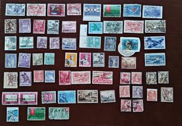 Svizzera. 62 Pezzi, Anni 1930-1960, Usati/Misti
