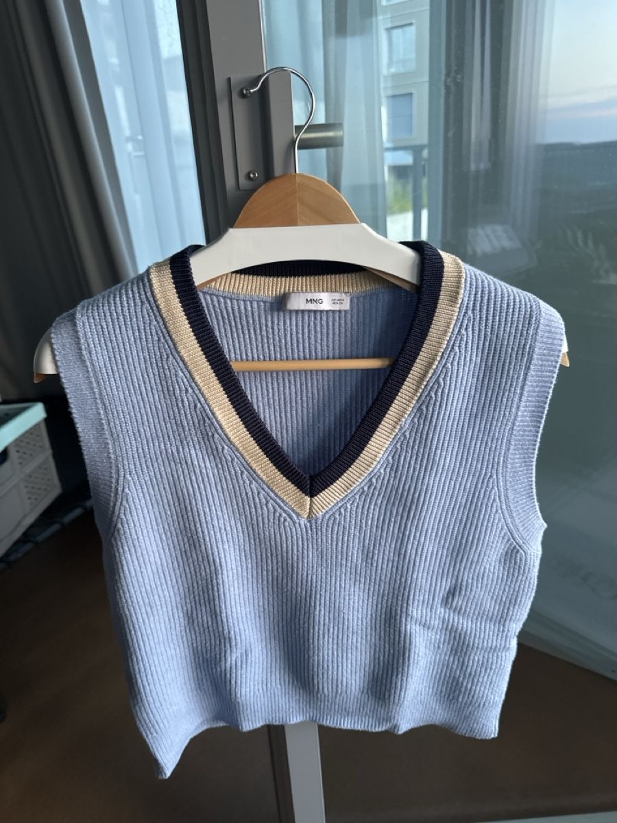 Mango Maglioni & Felpe: Damen Weste hellblau Grösse S guter Zustand – Nuovo (secondo la descrizione) da Uitikon Waldegg venduto da LoriCor