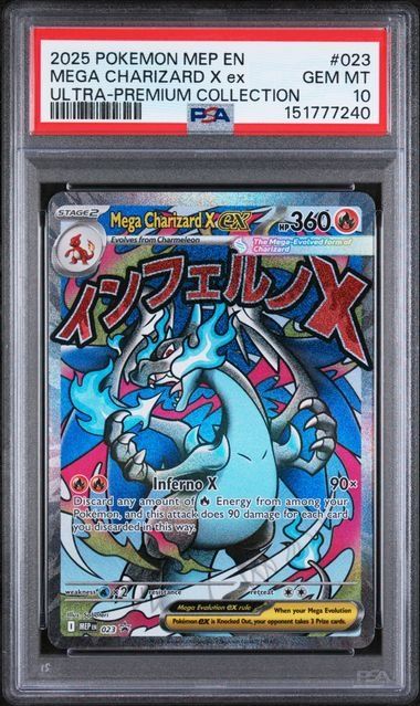 Pokémon Sammelbilder & Trading cards: Pokemon Mega Charizard ex 023 PSA 10 – Gebraucht aus Basel von ray.alround