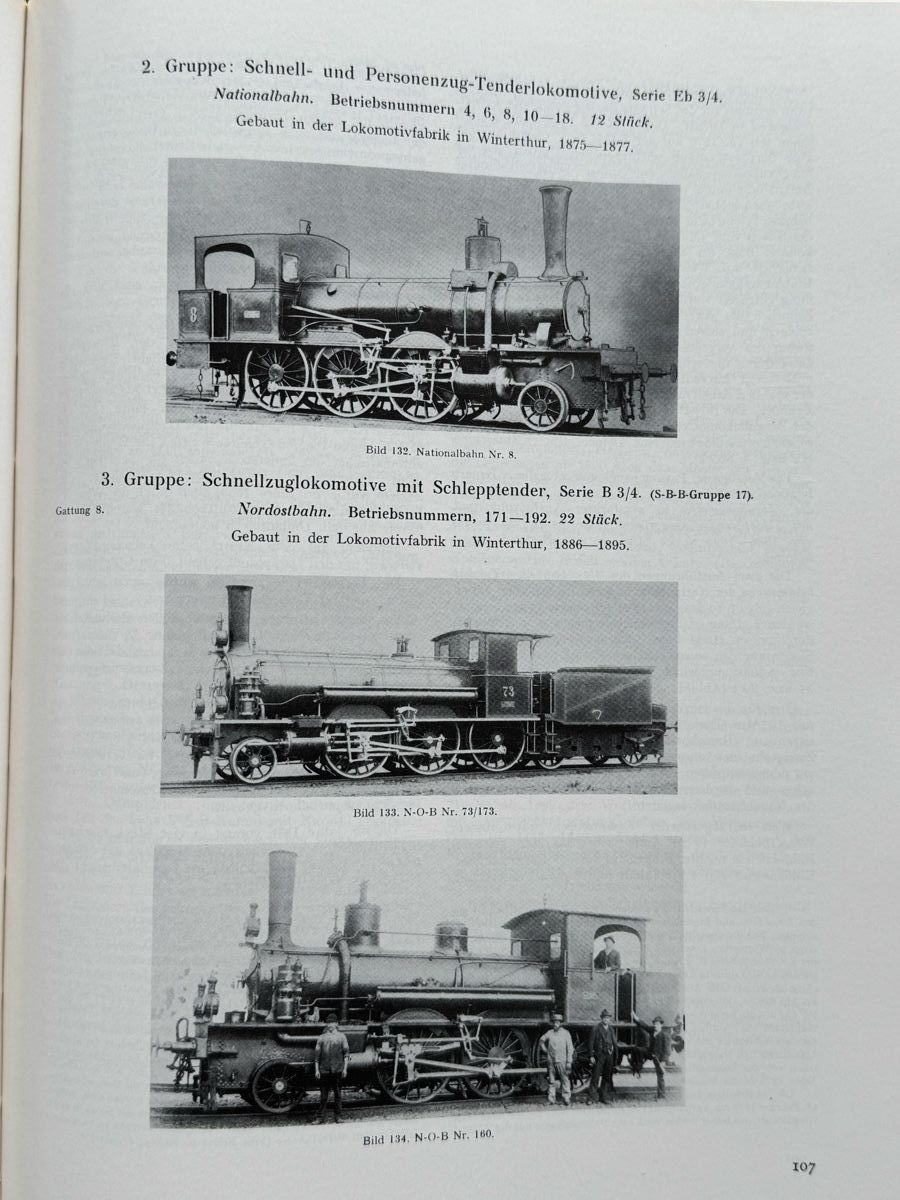 Bücher: Moser: Dampfbetrieb der Schweizerischen Eisenbahn 1847-1966 – Gebraucht aus Adliswil von buch_und_kunst 5
