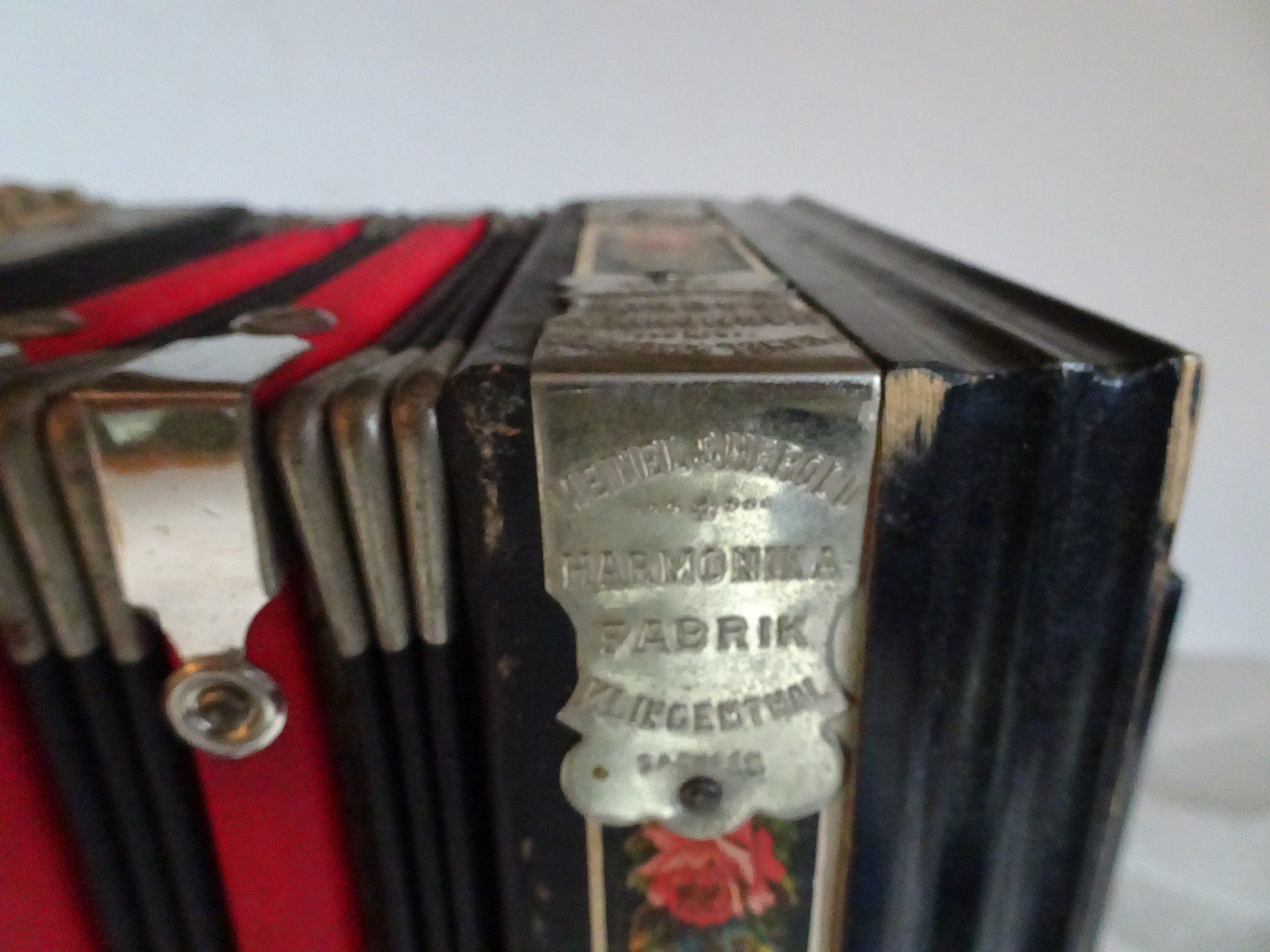 Meinl Strumenti musicali: Harmonika Meinel & Herold Klingenthal um 1900 – Usato da Siebnen venduto da niki61 8