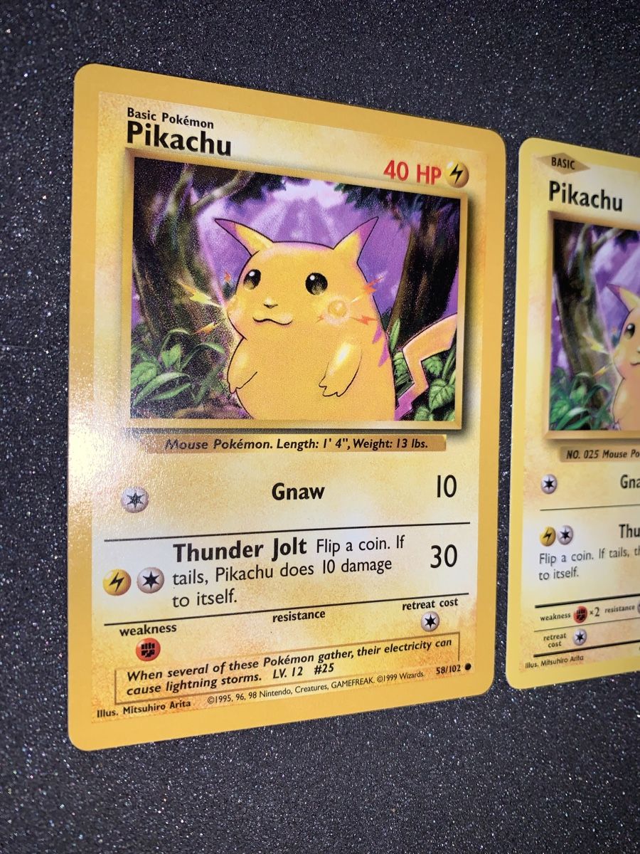 Pokémon Carte collezionabili: Pikachu 58/102 1999 – Usato da Bironico venduto da ars_z6lb 4
