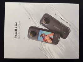 Insta360 X3 Action Cam Set – Exzellenter Zustand & Zubehör
