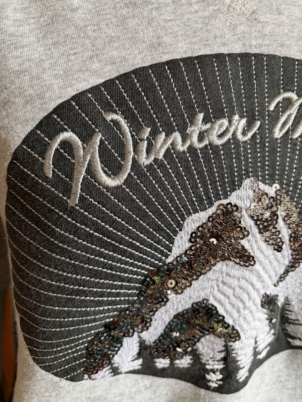 Maglioni & Felpe: RETRO SWEATSHIRT WINTER MAGIC Größe M 100 % Baumwolle – Usato da Interlaken venduto da Bona55 8