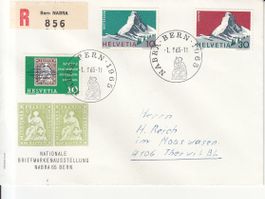 SBK 433 - 434 mit Sonderstempel S. 599 NABRA Bern