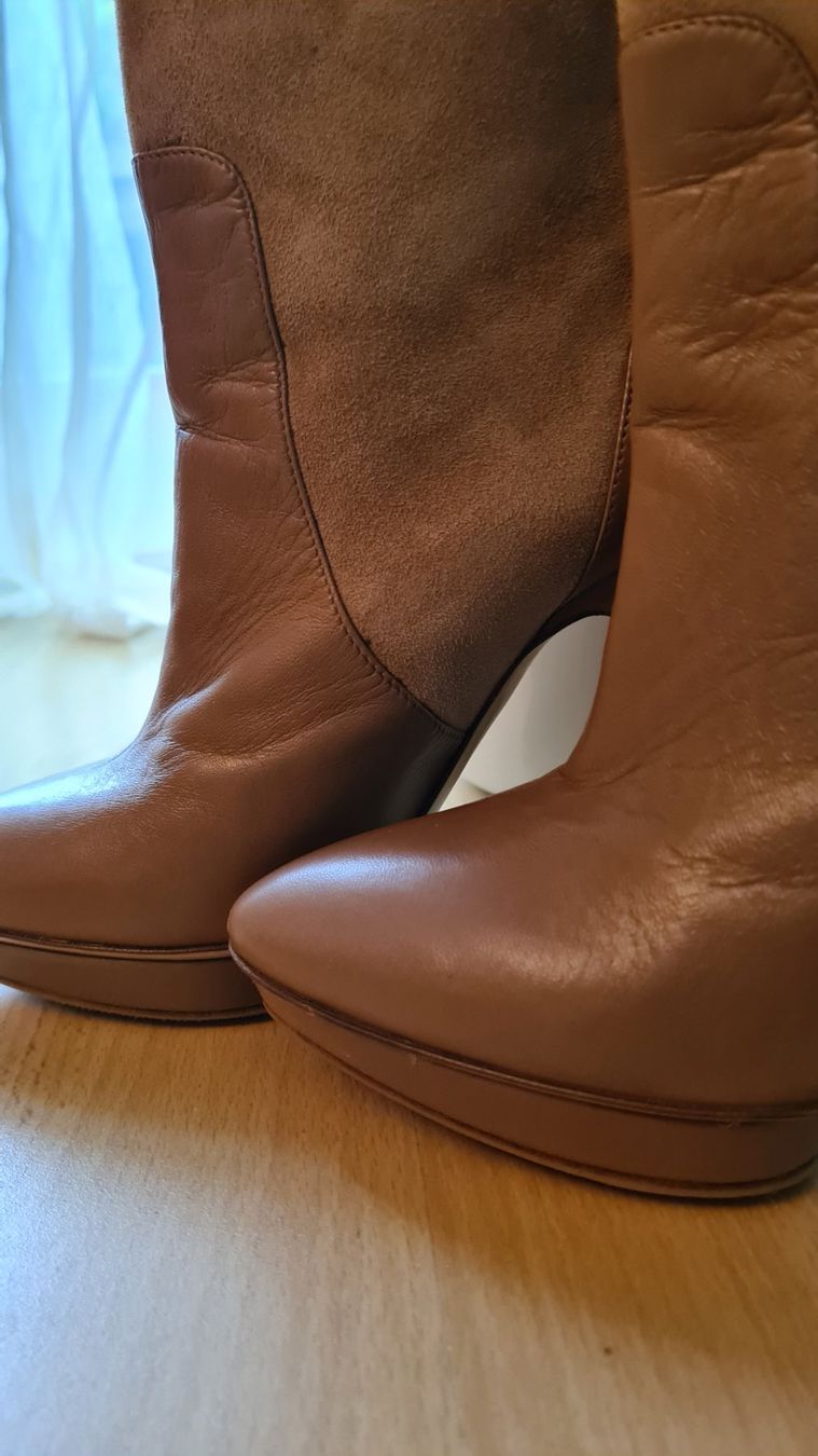 Bally Damenschuhe: Bally Wildleder Stiefel neuwertig gr 38 – Gebraucht aus Zürich von Isa0111 2