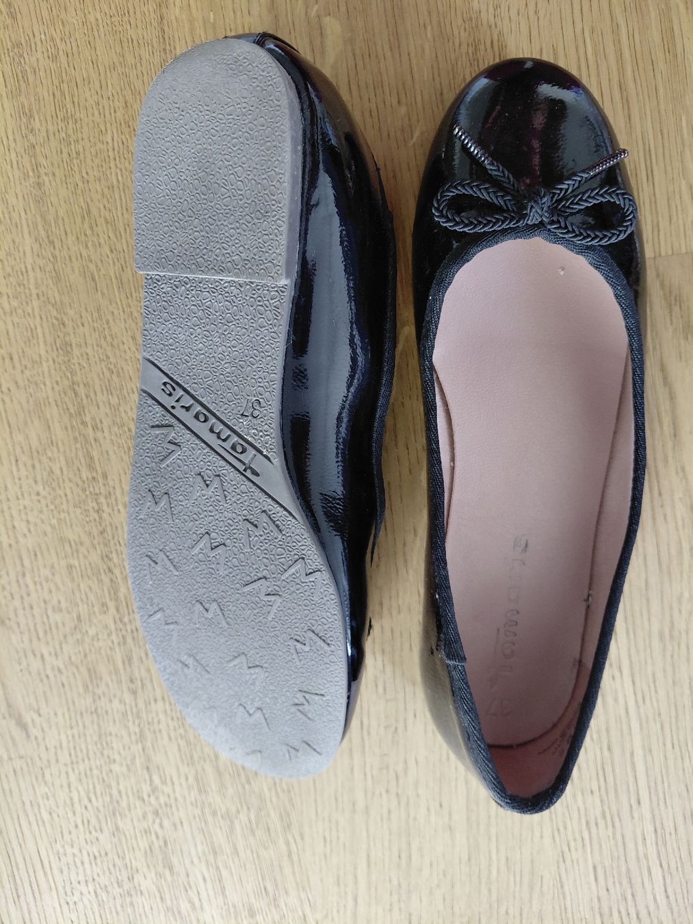 Tamaris Damenschuhe: Tamaris Ballerinas Lack schwarz  – Neu (gemäss Beschreibung) aus Geuensee von sonnenstunden 3