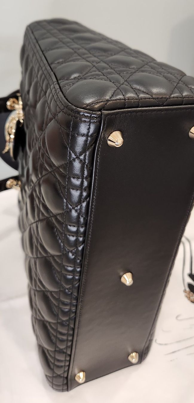 Dior Taschen für Damen: Lady Dior Bag Large Black, Excellent Condition! – Gebraucht aus Schenkon von marc79x 6