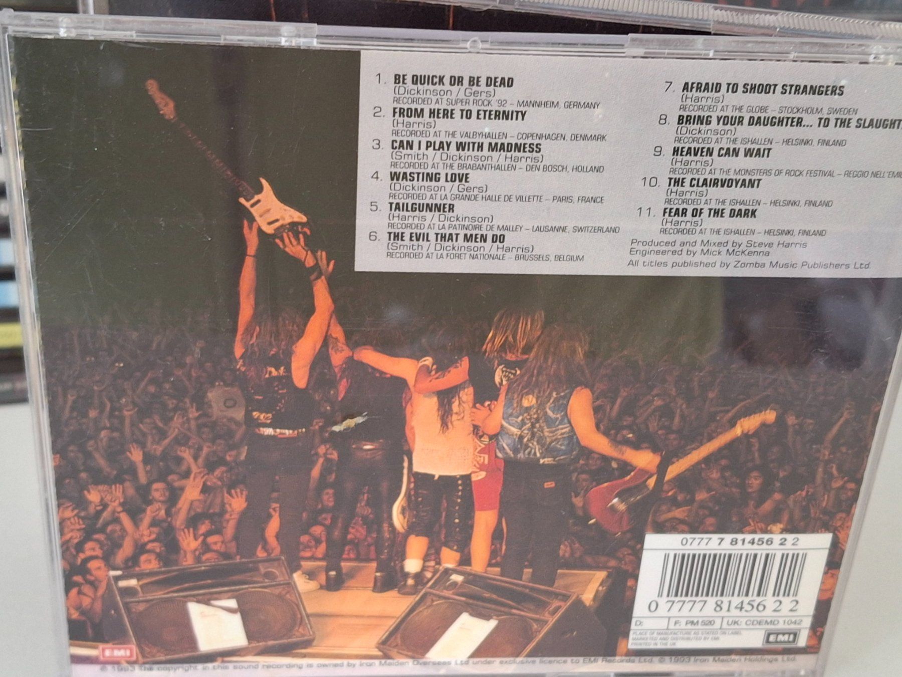 CD: CD Iron Maiden - A Real Live One – Usato da Aarberg venduto da Jackup1 1