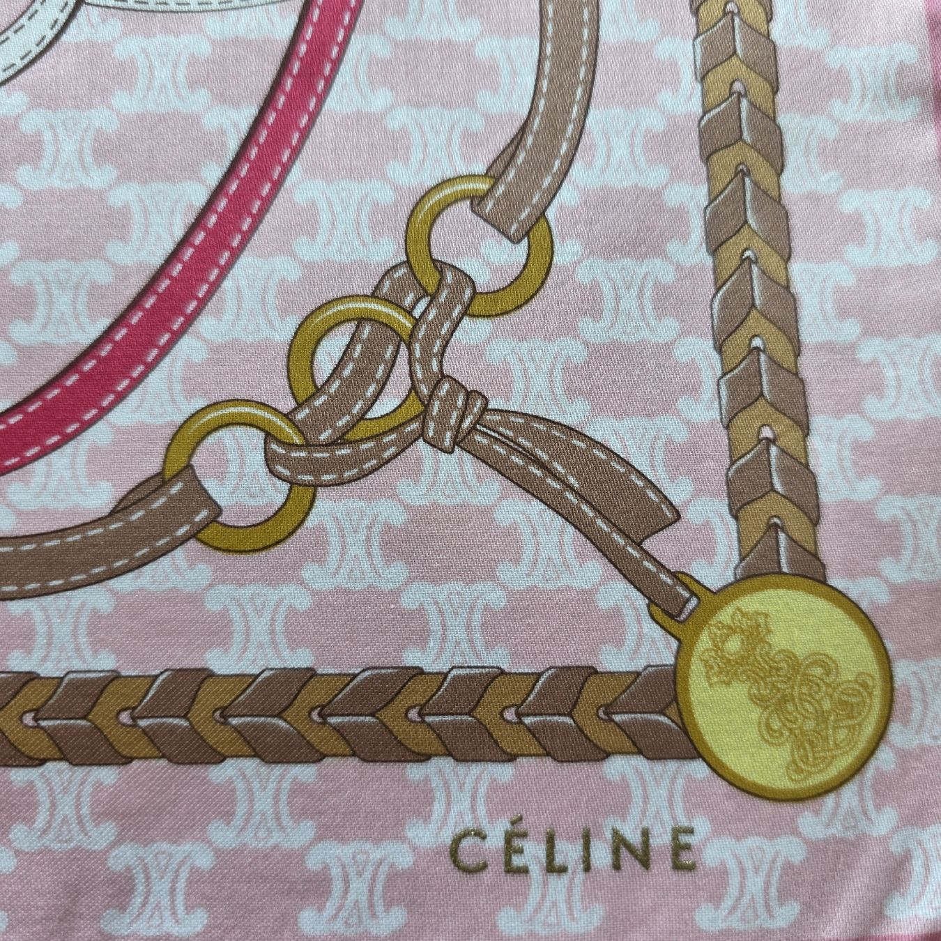 Celine Foulard & Sciarpe: Neues CELINE Baumwolltuch 58x58 cm – Nuovo (secondo la descrizione) da Zürich venduto da LIMAR 4