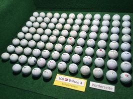 100 Golfbälle Wilson (mässig)