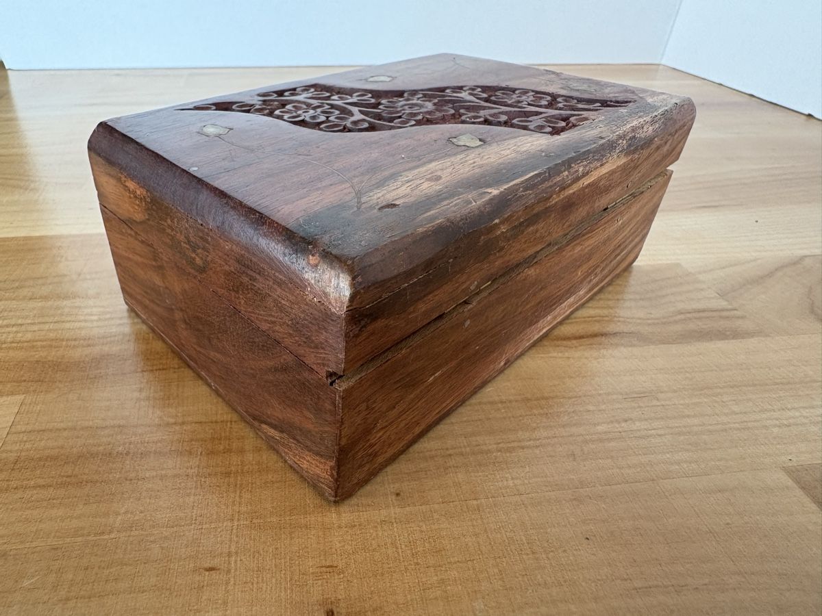 Portagioie: Holz Dose Box Schatulle – Usato da Rümlang venduto da SchumBru10 2