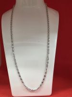 Halskette Gliederkette 48 cm guter Zustand