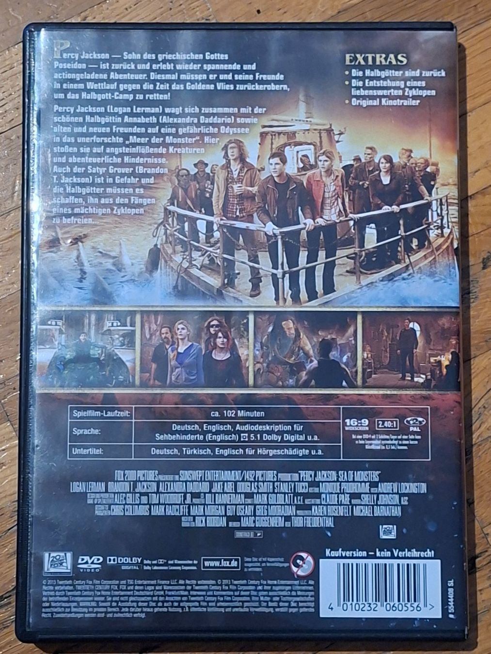 Tous les DVDs: Percy Jackson - Im Bann des Zykopen – D'occasion à Wallisellen par Sawr 1