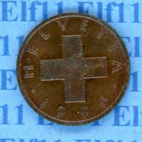 CHF___0.01 1995 vz-unz 1 Rappen