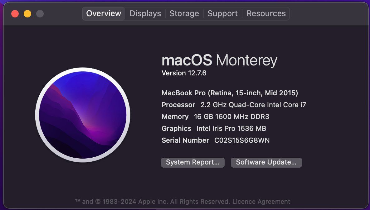 Apple Notebook: MacBook Pro 15inch 2015 – Usato da Basel venduto da Francis1337 7