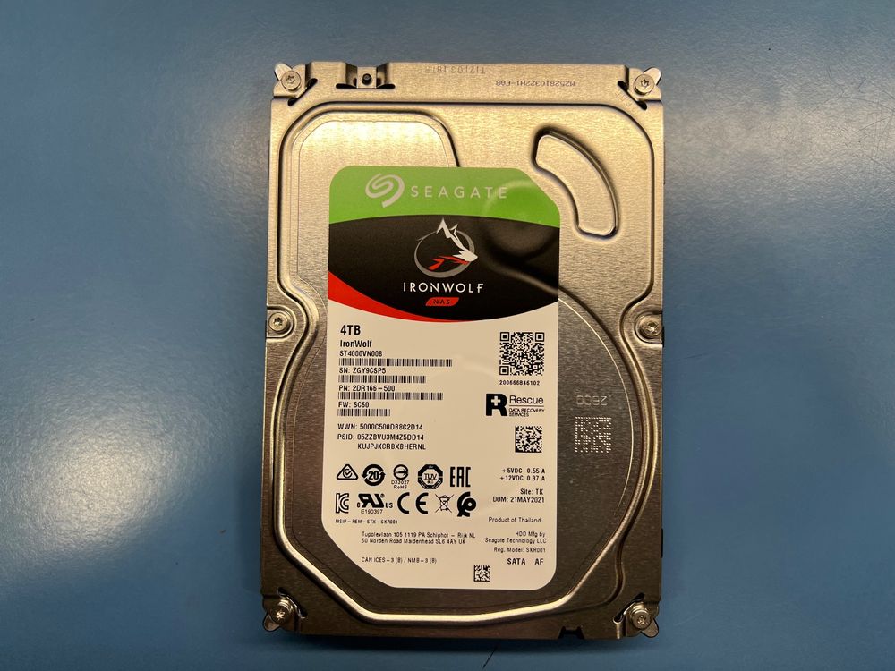Seagate IronWolf 4TB 3.5 Disk | Kaufen auf Ricardo