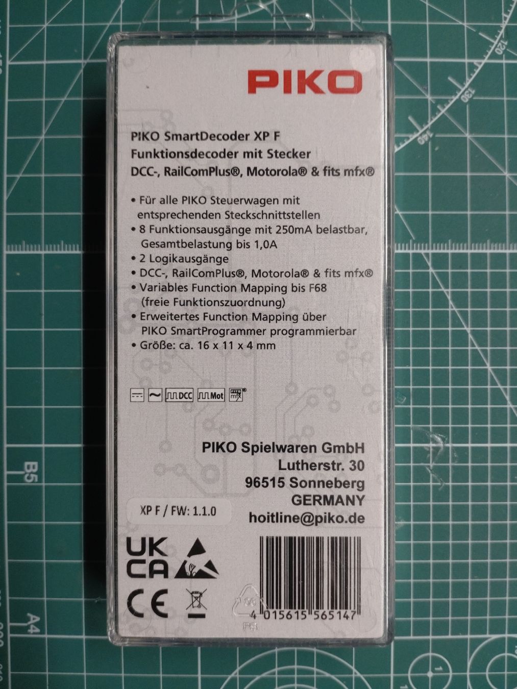 Piko Modellini di ferrovie: Décodeur de fonction Piko SmartDecoder XP F 56514 neuf – Nuovo e nell'imballaggio originale da Chêne-Pâquier venduto da zys_kq8t 3