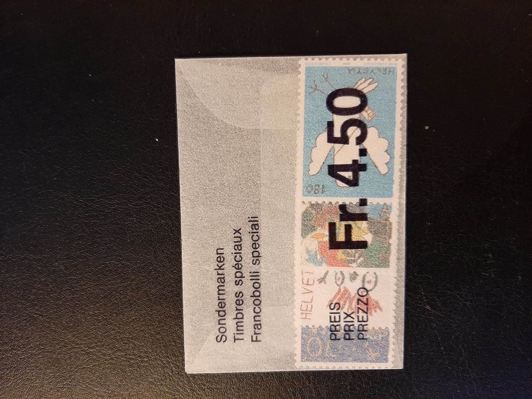 Alle Briefmarken: 1996 Kinderzeichenwettbewerb Postfrisch – Neu (gemäss Beschreibung) aus Affoltern am Albis von Andrezc