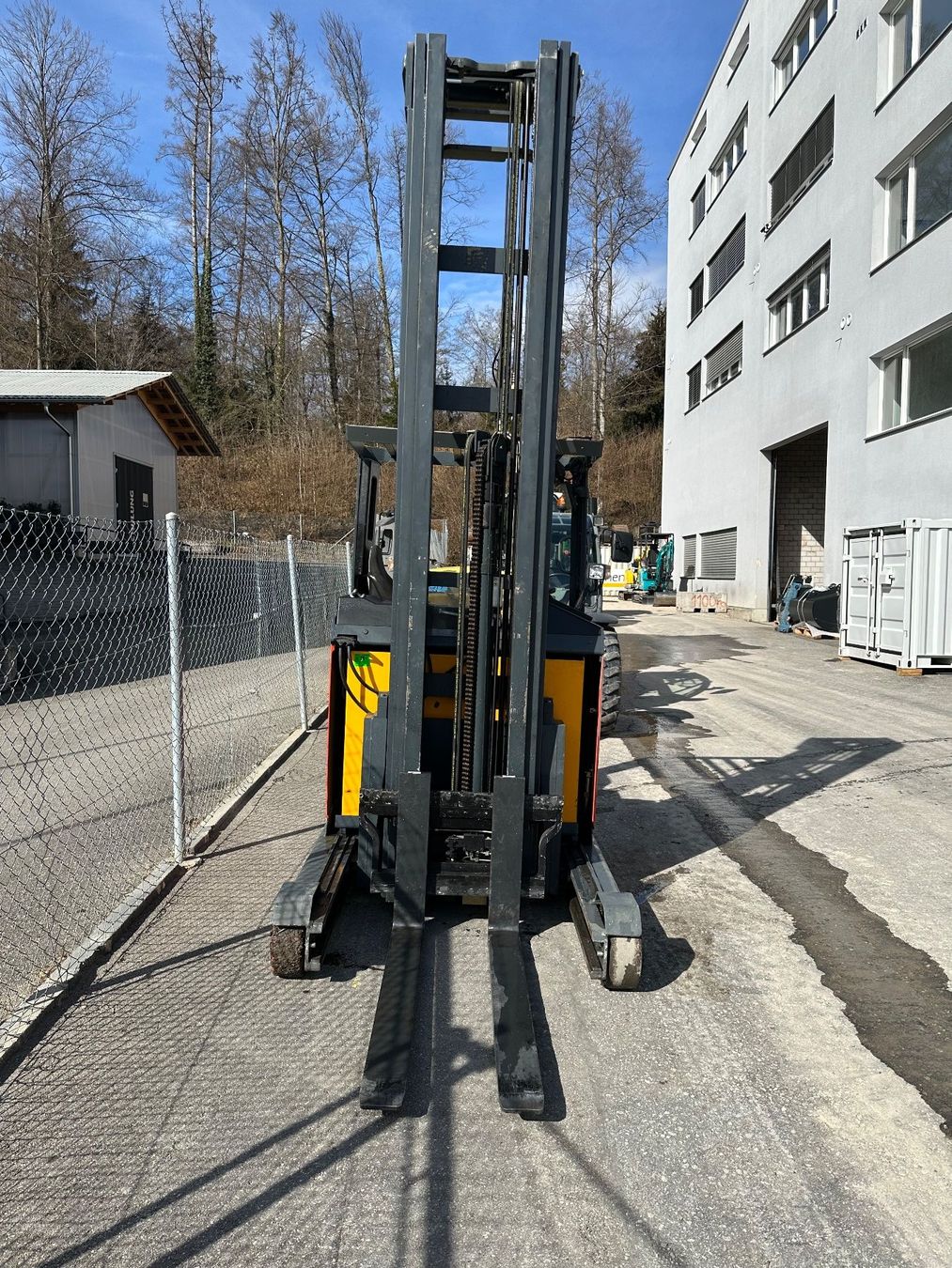 Carrelli elevatori e a forche: STEINBOCK Hochhubwagen, gebraucht 9720mm, Seitenstapler – Usato da Jona venduto da tsbm2 3