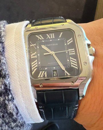 Cartier Orologi: Cartier Santos blue GM - WSSA0071 – Usato da Zürich venduto da juwelier-damken 7