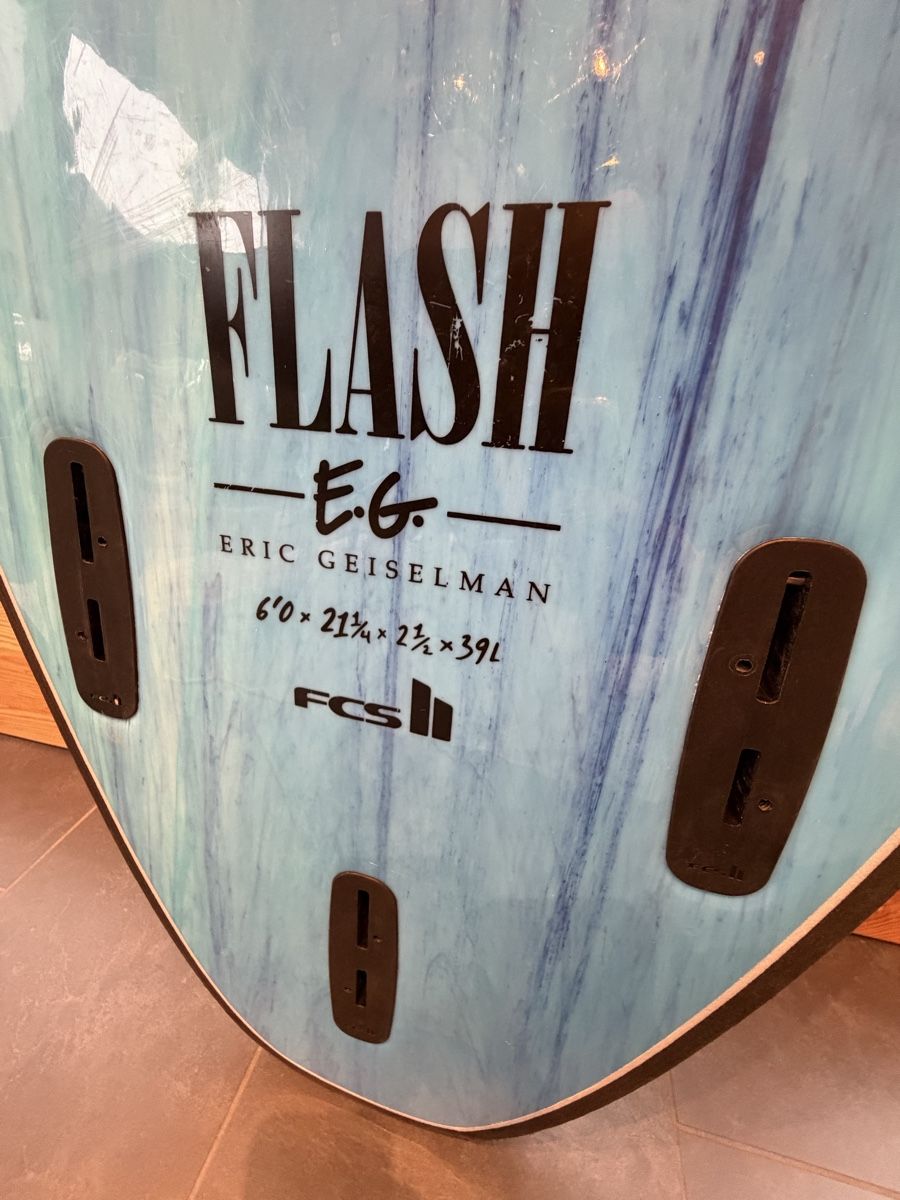 Tavole da surf e di nuoto: Surfboard Softech Flash Eric Geiselman 6.0 Zoll blau – Usato da Schönenberg TG venduto da Bluejay79 2