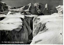 Piz Palü mit Gletscherspalte