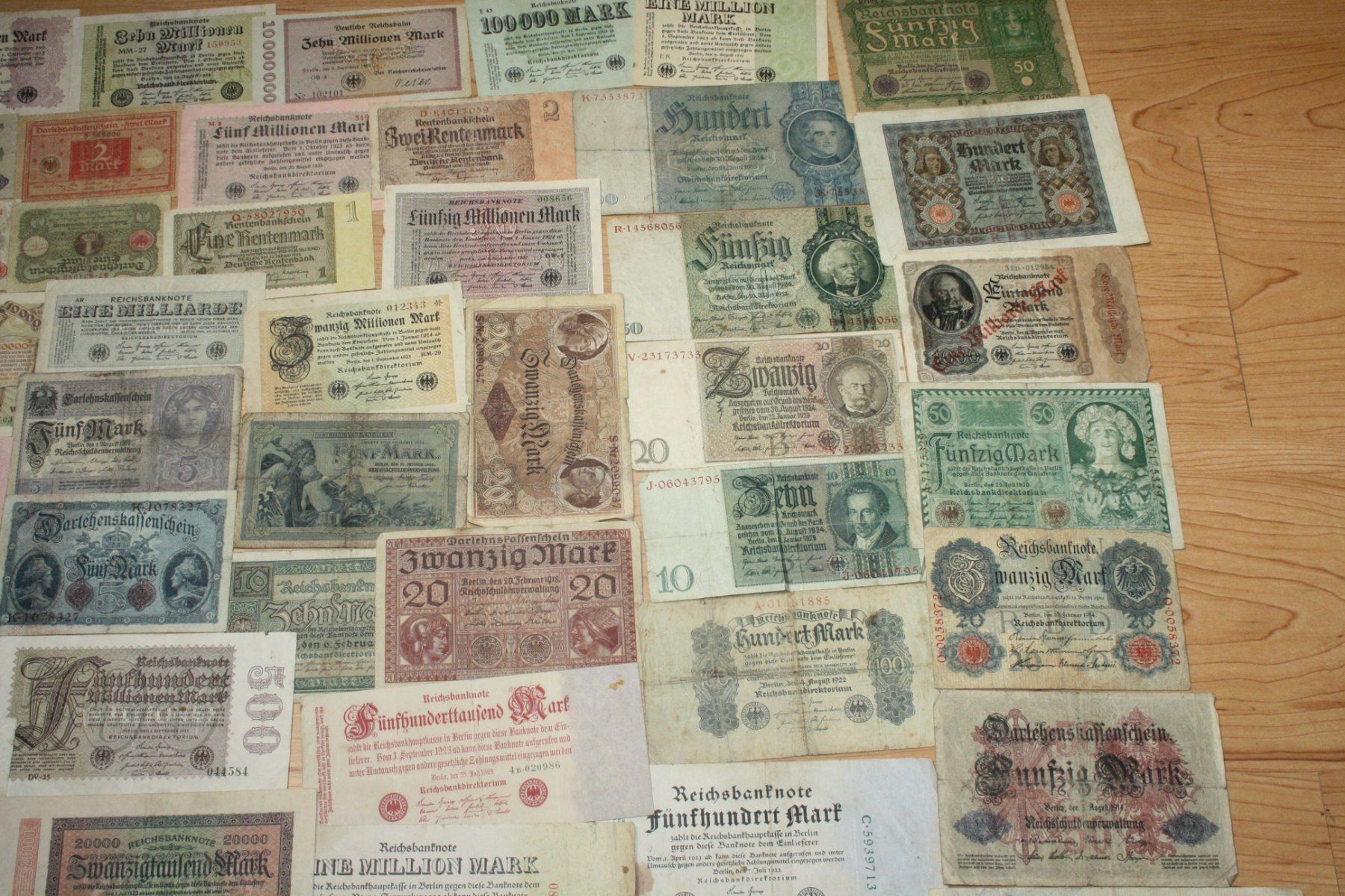 Banconote: Allemangne  lot 55 billets différents – Usato da Cormondrèche venduto da Hermes.monnaies 3