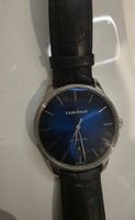 Montre Louis Erard automatique homme cuir bleu