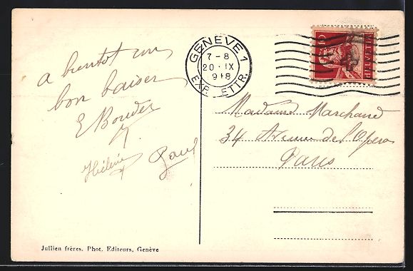 Cartoline postali: Genéve, place du Molard, Strassenbahn – Usato da Berlin venduto da bartko-reher 1