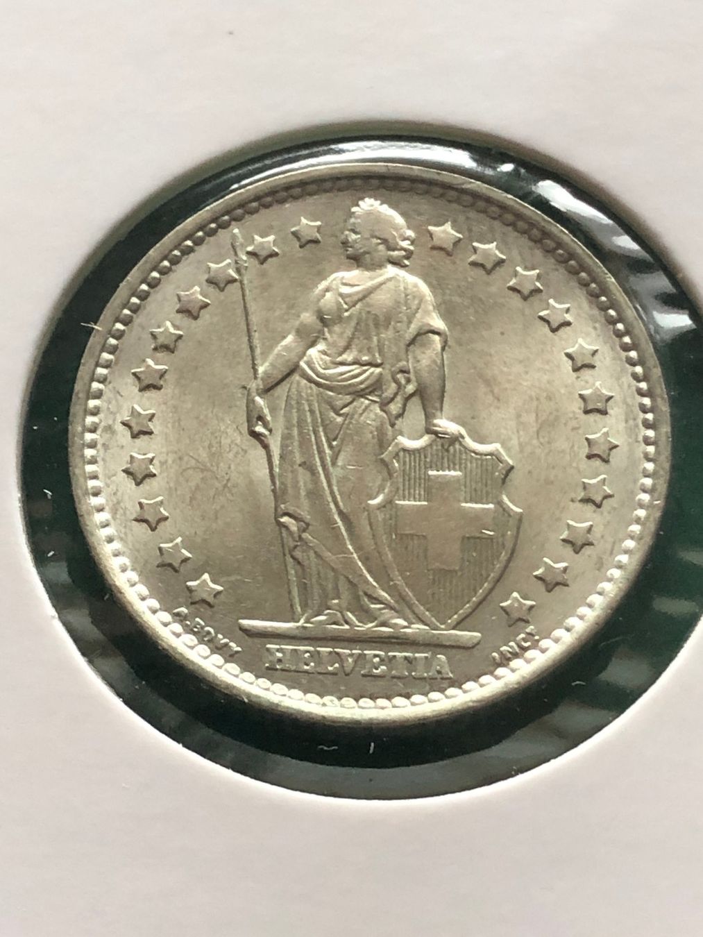 Toutes les monnaies: 1 Fr. 1966  unz. – D'occasion à Schötz par Odpa 1