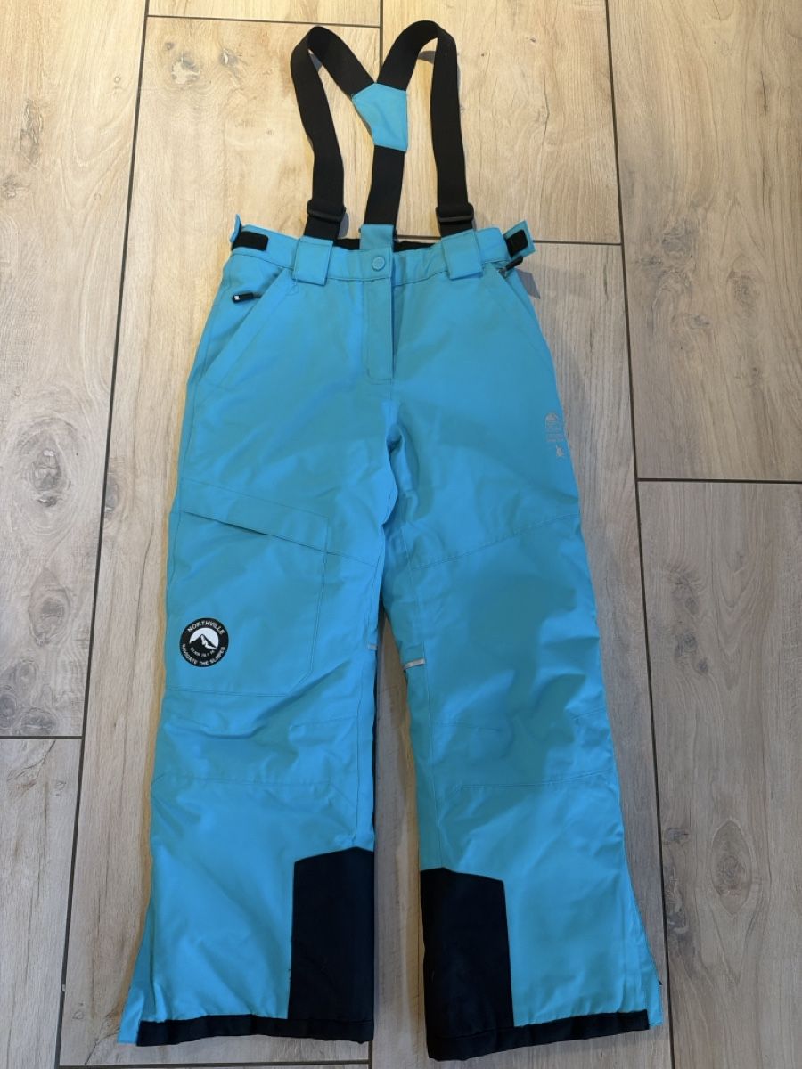 Hosen: Skihose Türkis blau 140 – Gebraucht aus Brunnen von Nessi...
