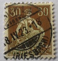 Nr.110 mit  Vollstempel