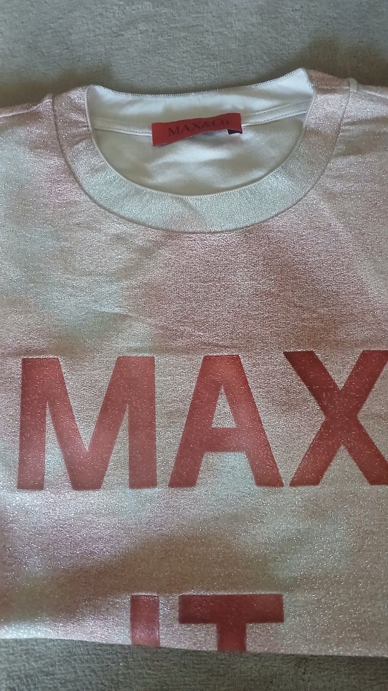 T-shirts: MAX & CO DAMEN SHIRT Gr. L – Neuf (Voir description) à Villa Luganese par luxlady 7