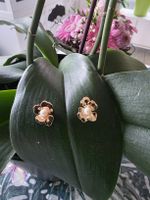 Blüten-Ohrringe mit Perle – Eleganz aus feinstem S925 Silber